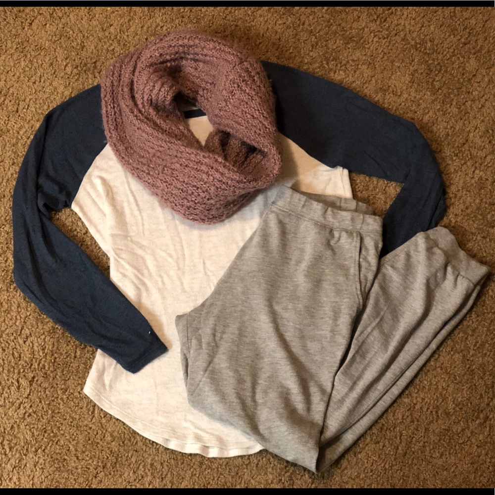 H&M cotton joggers xs